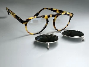 Nuevo DAVID MARC Anteojos Arthur A25/Gafas de sol Redondas Habana 48-145 - Imagen 1 de 8