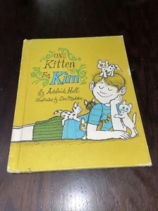 Vintage 1969 One Kitten for Kim by Adelaide Hall EUC, Fast Ship - Picture 1 of 11