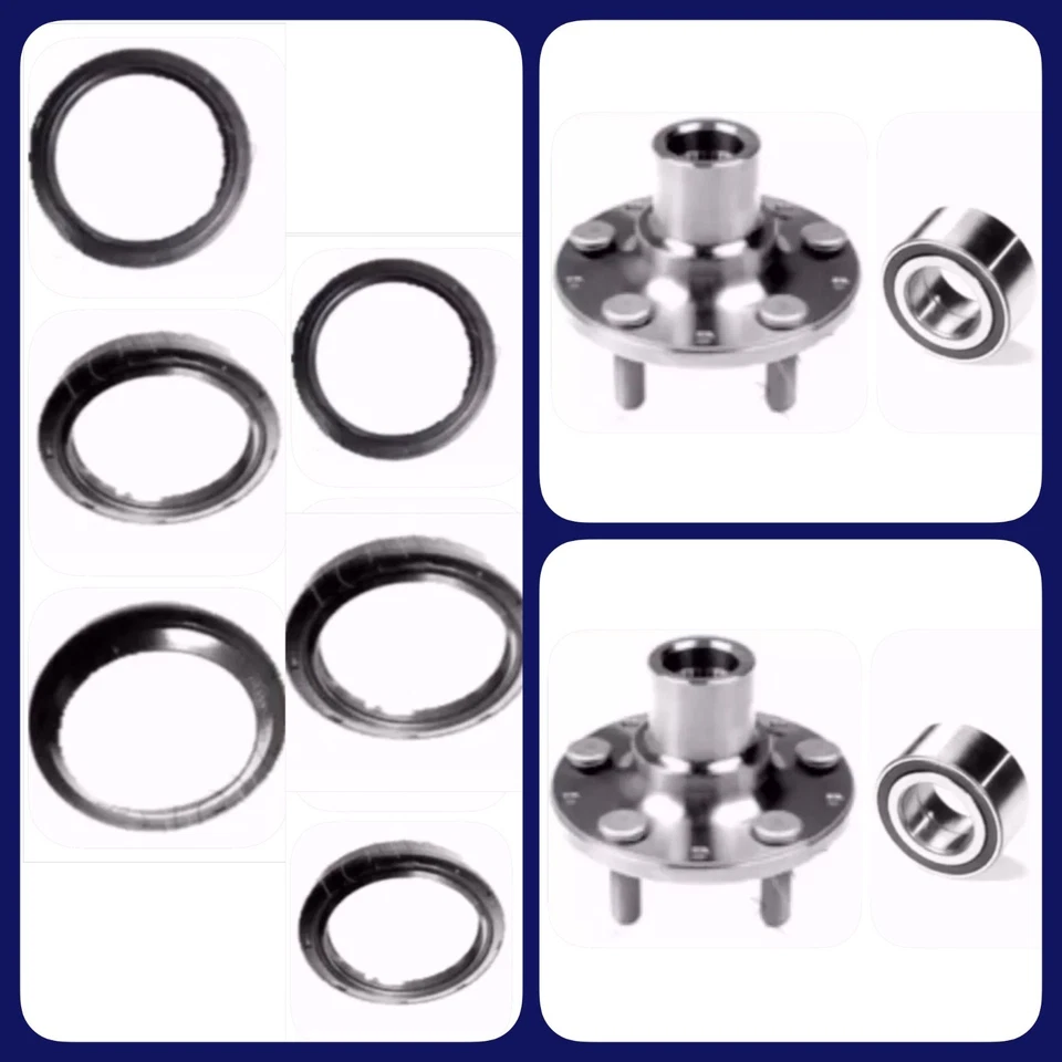 2 СТУПИЦЫ И ПОДШИПНИКА ЗАДНЕГО КОЛЕСА И 6 УПЛОТНЕНИЙ ДЛЯ SUBARU IMPREZA ПОЛНЫЙ ПРИВОД (1993-07) С ABS ЛЕВАЯ И ПРАВАЯ - Изображение 1 из 1