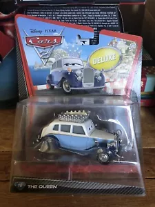 Nuevo Sellado Disney Pixar Cars 2 Retirado 2011 Deluxe La Reina #10 Raro - Imagen 1 de 4