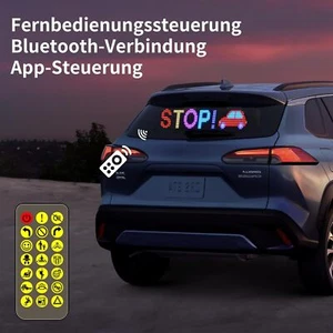 LED Display Laufschrift Programmierbar Leuchtschild Tattoo Leuchtreklame Werbung - Bild 1 von 16