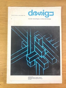 Design. Rivista trimestrale n. 1  marzo maggio 1973. Iliprandi Giovanni Belgrano - Foto 1 di 15