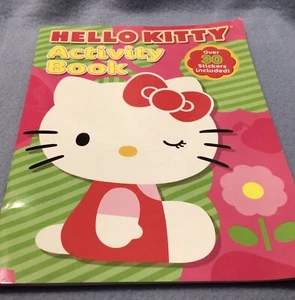 Hello Kitty Activity Book With Over 30 Stickers New - Picture 1 of 1