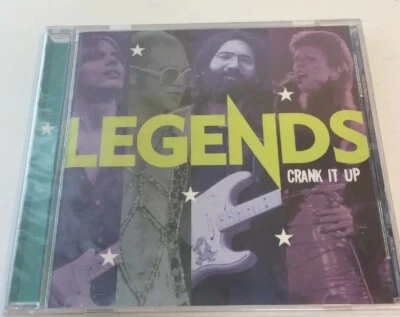 Legends, Crank It Up, CD, Brand New - Sealed Foto 1 de 4