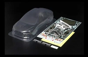 Tamiya 51376 Mitsubishi Lancer Evolution X Body Parts Set (TT01/TT02/XV-01), NIB - Picture 1 of 3