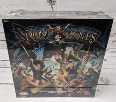 Rum & Bones Board Game RB001 NIS CMON Pirate MOBA Style Miniatures OOP - Image 1 of 4