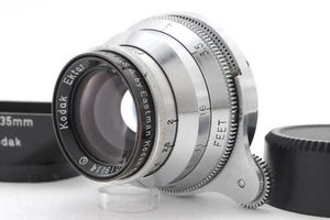 RARE [NEAR MINT] Kodak Ektar 47mm f/2 Lens Leica 39 Mount w/Hood From JAPAN - Picture 1 of 8