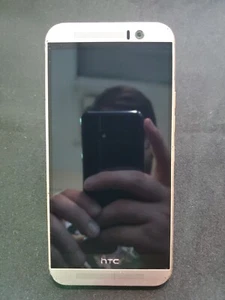 HTC m9 gold 32gb - unknown carrier - software issue - U53 - Picture 1 of 6