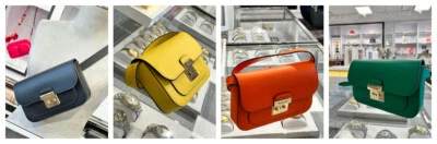 Michael Kors Sloan Editor Leather Shoulder Bag Handbag Purse Crossbody Messenger - Image 1 of 4