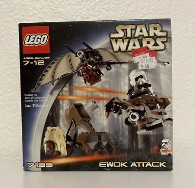 LEGO Star Wars # 7139 Ewok Attack NOVO Selado Vintage - Imagem 1 de 4