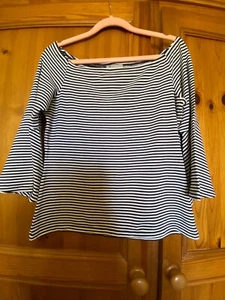 Pure Collection striped top, size 14 - Picture 1 of 6
