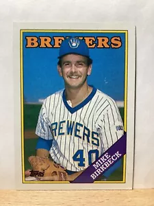 Topps 1988 Baseballkarte: Mike Birkbeck, Milwaukee Brewers - Karte #692 - Bild 1 von 2