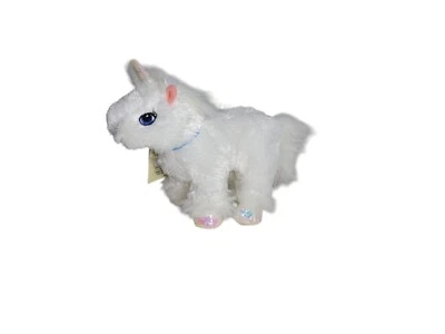 Ganz Webkinz Lil’Kinz Unicorn White Plush Stuffed Animal Toy Read Below  - Image 1 of 4