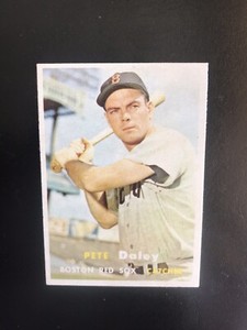 1957 TOPPS #388 PETE DALEY BOS RED SOX— HIGH END💥***