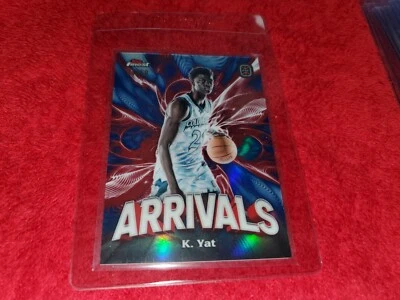 2023 TOPPS FINEST OVERTIME CARD OF KOK YAT ARRIVALS 34/50 - Image 1 of 2