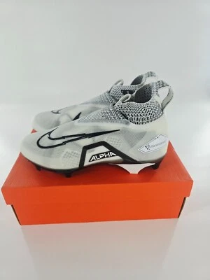 Botines de fútbol Nike Alpha Menace Elite 3 para hombre 11 blanco/negro DM1792-107 nuevos Foto 1 de 4