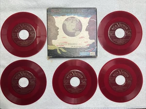 STOKOWSKI - DVORAK SYMPHONY 45rpm RED VINYL 5x BOX SET -LOT OF 6 TO GO READ ALL - Picture 1 of 24