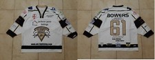 Milton Keynes Lightning Hockey Jersey 10 Anniversary Match Worn # Ross Bowers