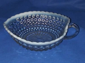 Vintage Anchor Hocking Hobnail Moonstone Milk Glass Heart-Shaped Dish - Picture 1 of 5