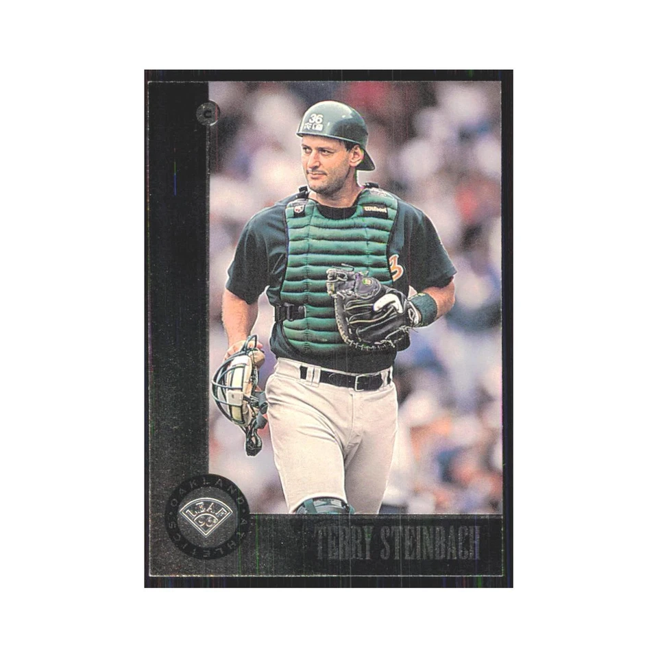 1996 Leaf Terry Steinbach Athletics #160 - Image 1 of 3