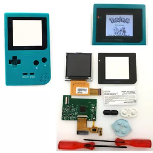 5 Levels Brightness Backlight LCD Screen + Housing case For Game Boy Pocket GBP - Picture 1 of 19