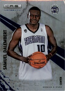 2010-11 Rookies and Stars Longevity Sapphire #99 Samuel Dalembert /25