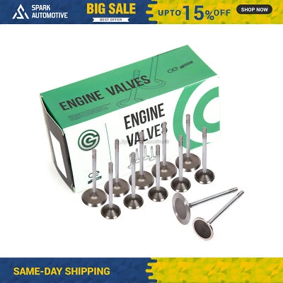 Intake Exhaust Valves Fit Jeep Commander Liberty Dodge Ram Dakota Durango 3.7 - Image 1 of 4