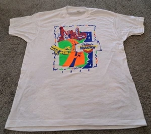Camiseta Maratón Estilo Antiguo Chicago XL De Colección - Imagen 1 de 4