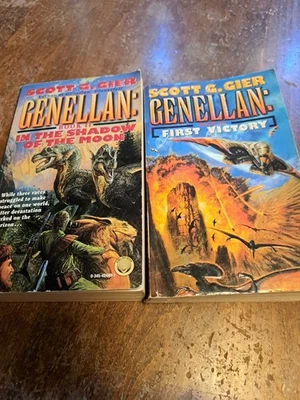 Lot 2 Scott G. Gier Genellan Series Books paperback 1st editions vintage sci fi - Image 1 of 4