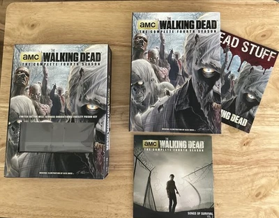 The Walking Dead: Season 4 (Limited Edition) 5 Disc DVD Set - NO KEY - Image 1 of 4