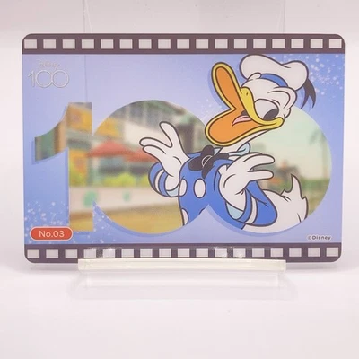 Donald Duck #3 Disney 100 Trading Clear Card Collection Japanese Bushiroad 2023 - Bild 1 von 4