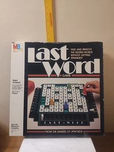 Vintage MB Last Word Board Game 4508 1985 Complete. - Picture 1 of 7