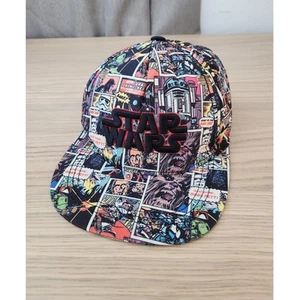 STAR WARS HAT COMIC Adjustable Snapback Baseball Cap Youth L/XL Child Lucasfilm - Picture 1 of 8