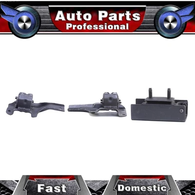 Nuevo juego de anclaje de montaje de motor y transmisión de 3 piezas para Ford Expedition F-150 F-250 Foto 1 de 4