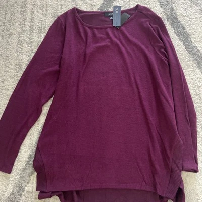 Suéter AGB Mujer XL Granate Ligero Nuevo Foto 1 de 3