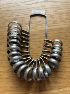 Vintage Set Juwelier Ehering Größenmessgeräte. Ring Sizer. - Bild 1 von 4