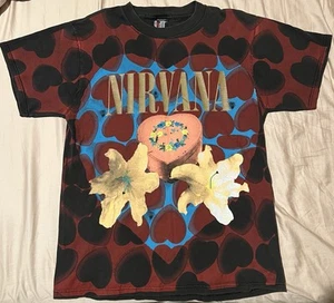 Nirvana Heart Shape Box Original 1993 Vintage Tee - Picture 1 of 13