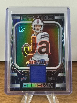 2023 Panini Obsidian - Atomic Materials Josh Allen #AMA-JAL /199 (MEM) - Image 1 of 3