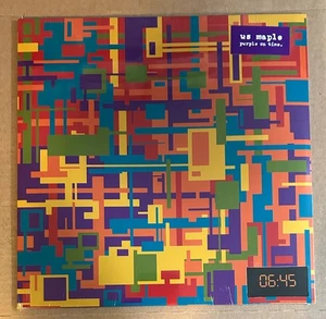 LP:   U.S. MAPLE - Purple On Time   SEALED NEW REISSUE - Picture 1 of 2