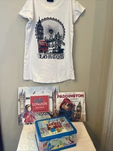 London "Travel" Paket Kinder Shirt Gr. M - Bild 1 von 3