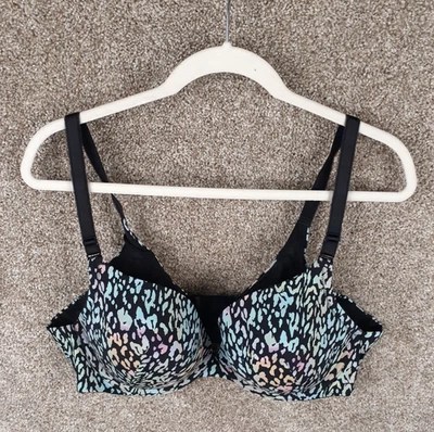 Sujetador con aros push-up Torrid Curve XO para mujer 42C estampado de animales múltiples Foto 1 de 4