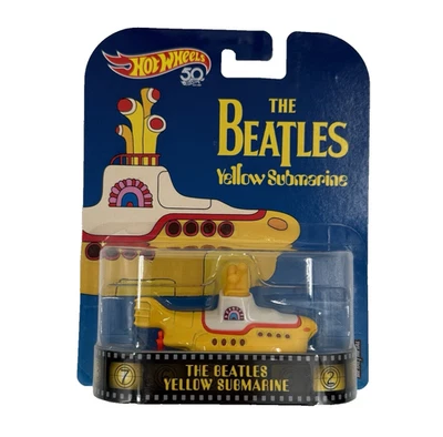 Hot Wheels 2017 The Beatles Yellow Submarine sellado de fábrica Foto 1 de 2