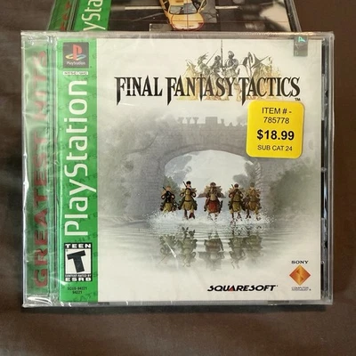 Final Fantasy Tactics Sony PlayStation PS1 BRAND NEW SEALED - Image 1 of 4