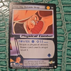 Dragon Ball Z "Blue Big Outside Drop" PHYSICAL COMBAT 2000 Score #7/13 - Picture 1 of 2