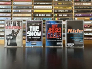 OG 90s Hip Hop Motion Picture Soundtrack Cassette Lot X4 | Ride The Show VG+ - Picture 1 of 10