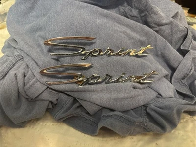1963-64 Ford Falcon Fender Emblem " Sprint " OEM Set - Изображение 1 из 3