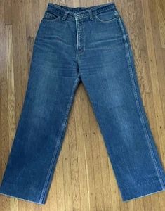 Vintage Calvin Klein Denim High Rise Straight Leg Jeans 28" W BITTE BESCHREIBUNG LESEN. - Bild 1 von 8