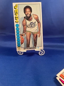 1976-77 Topps Otto Moore #106 Utah Jazz - Imagen 1 de 2