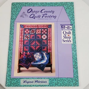 Vintage 1992 Osage County Kansas Quilt Factory Craft Book - Bild 1 von 4