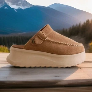 Zueco de gamuza Hey Dude Delray para mujer - tostado - Imagen 1 de 6